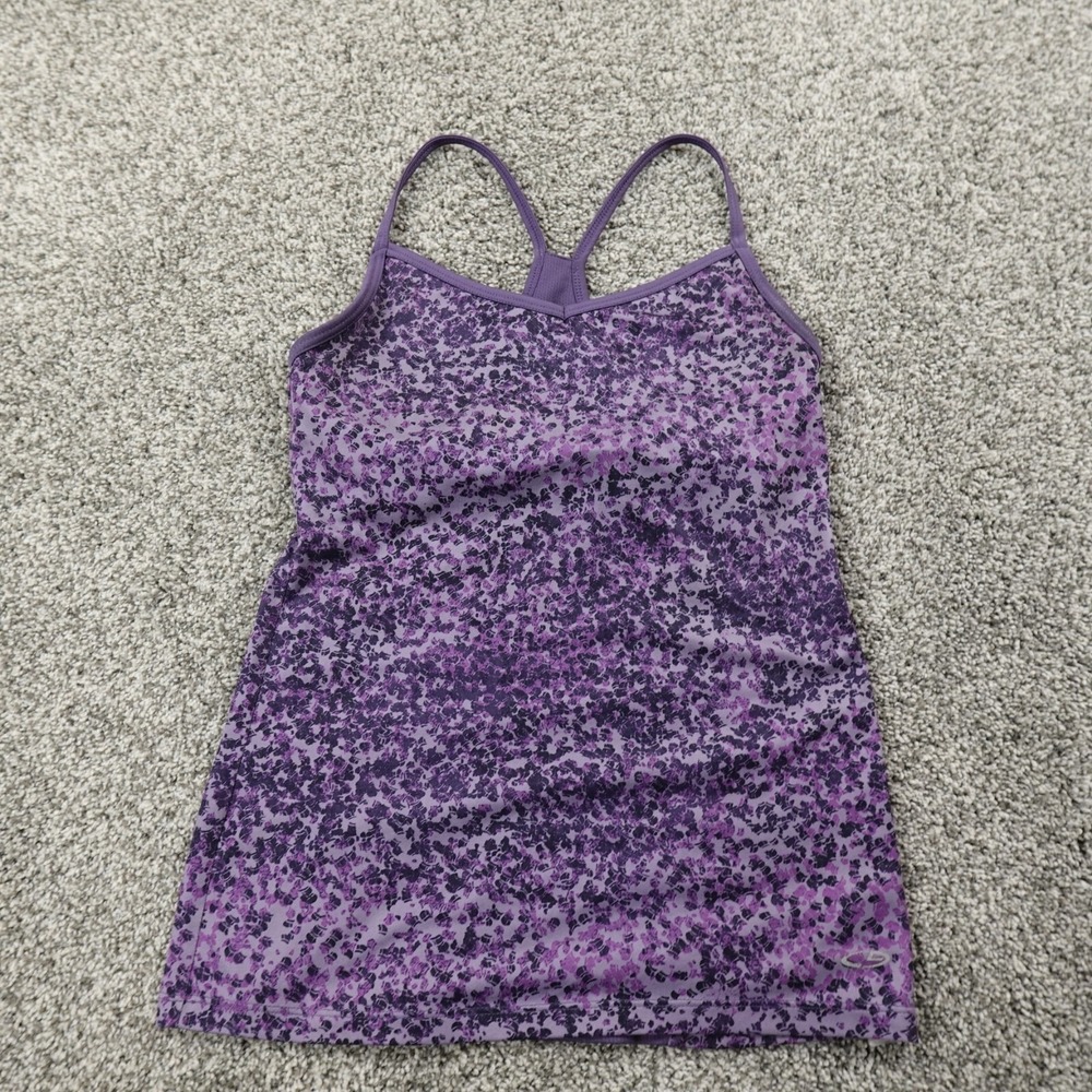 Champion Shirt Womens S Purple Performance Tank Top Gym Athletic Active Workout